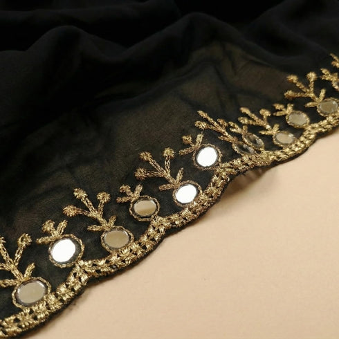 Vasthrlay Handcrafted Embroidered Contrast