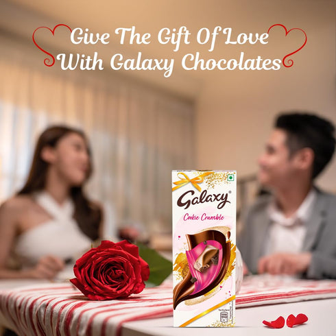 Galaxy Cookie Crumble Chocolate Bar