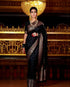 Vasthrlay Banarasi Antique Copper Unstitched