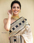 Vasthrlay Cream Kanjivaram Saree