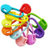 Plastic Locking Knitting Crochet Stitch Markers (10 Pcs, Multicolor) + Colourful Large