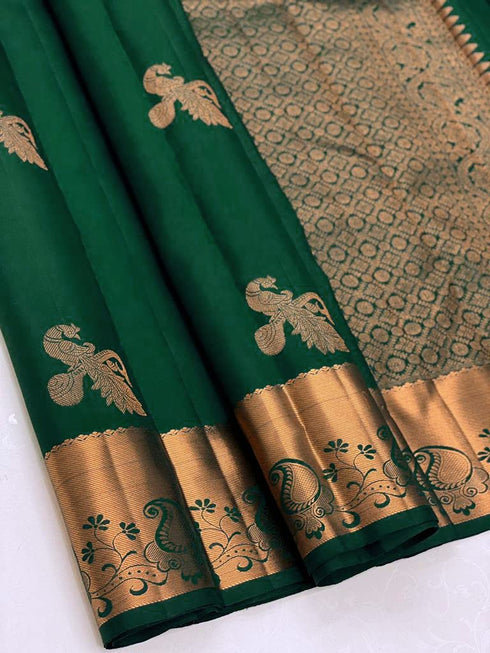 Vasthrlay Banarasi Unstitched Saree