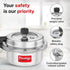 Prestige 2 Litre Aluminium Popular Svachh Outer Lid Pressure Cooker 2 L