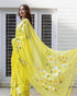 Vasthrlay Painted Floral Traditional Indian