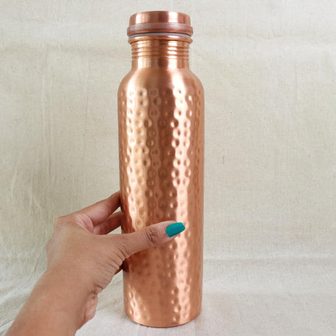 Pure Copper Water Bottle 1 Ltr