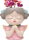 Eleven to Eleven Decor Angel Planter Pink Cute Succulent Pot