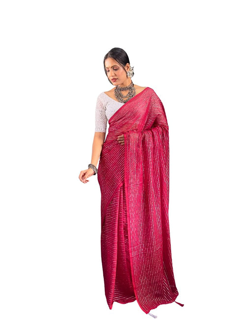 Vasthrlay Chiffon Rimzim Designer Chikankari