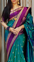 Vasthrlay Paithani Unstitched Elegant Traditional Saree