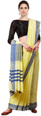 Vasthrlay Handloom Bhagalpuri Blouse Lemon Yellow
