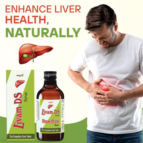 MPIL Wellness Livam DS Syrup Natural Liver Herbal Tonic
