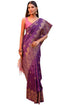 Vasthrlay Purple Tussar Woven