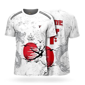 Yourjersey Japanese Rising Dragon Jersey Concept Jersey| 2024 |Customized And Personalized With Your Name And Number| For Kids| Men| And Women