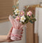 Artificial Crochet Flower Bouquet, Pink Daisy, Pack of 1