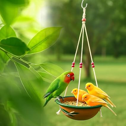 Jainsons Pet Products Hanging Outdoor Bird Feeder Pack of 2
