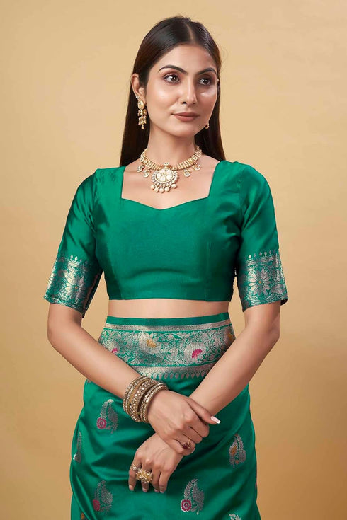 Vsathrlay Kanjivaram Banarasi Festival Wedding Ethnic Wear