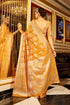 Vasthrlay Women's Organza Designer Unstitched Saree