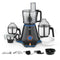 Preethi Zion MG-227 Mixer Grinder 750 Watt, 4 Jars - Master Chef Food Processor Jar and Flexi Lid, Black