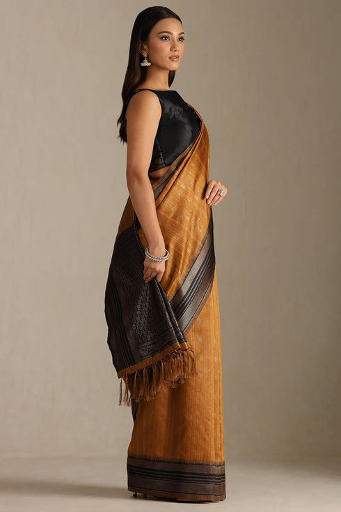Vasthrlay Tussar Woven Design