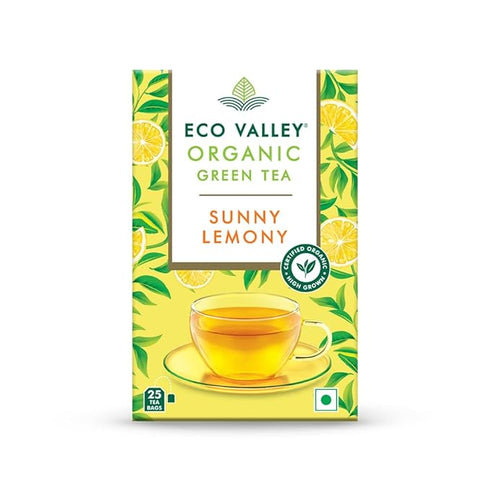 Eco Valley Organic Green Sunny Lemony Tea Bags