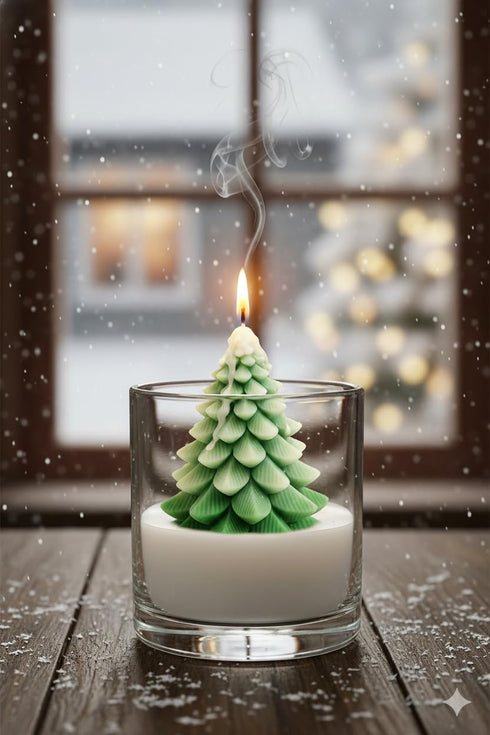 Christmas Tree Candle