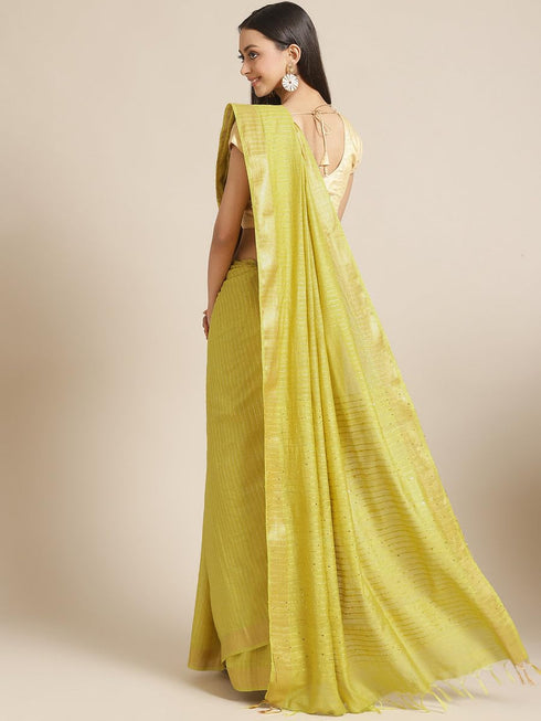 Vasthrlay Bhagalpuri Unstitched Saree
