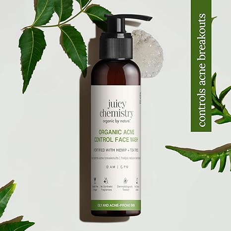 Juicy Chemistry Organic Acne Control Face Wash