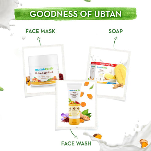 Mamaearth Ubtan Moisturizing Lotion Soap 125 g