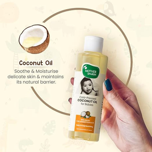 Mother Sparsh Cold Pressed Coconut Oil