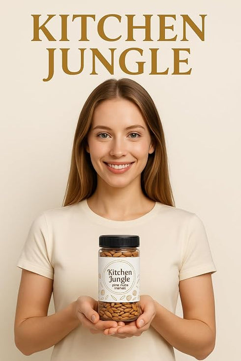 Kitchen Jungle Pine Nuts Inshell Jar Pack