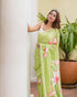 Vasthrlay Painted Floral Traditional Indian