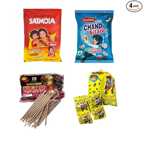 Mango Masti Chand Sitare Satmola & Lal Juban Candy Combo