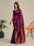 Vasthrlay Banarasi Traditional Unstitched Saree