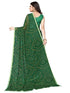 Vasthrlay Bandhani Printed Chiffon Red Saree