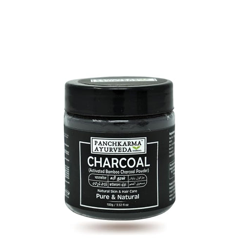 Panchkarma Ayurveda Herbal & Natural Activated Bamboo Charcoal Powder