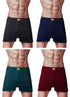 Dixcy Scott Opel Cotton Plain Assorted Men's Inner Boxer - Pack of 4 (Dixcy-Opel-Shrts-90) (Color May Vary)
