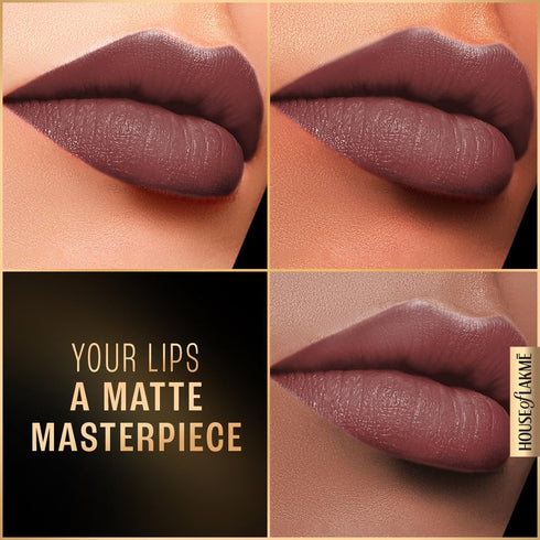 Lakme Forever Matte Liquid Lip Colour | Nude Dream