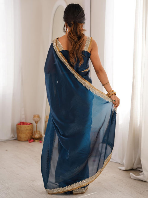 Vasthrlay Embroidered Unstitched Designer Rt Ethnic Wear