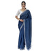Vasthrlay Georgette Embellishments Scalloped Traditional