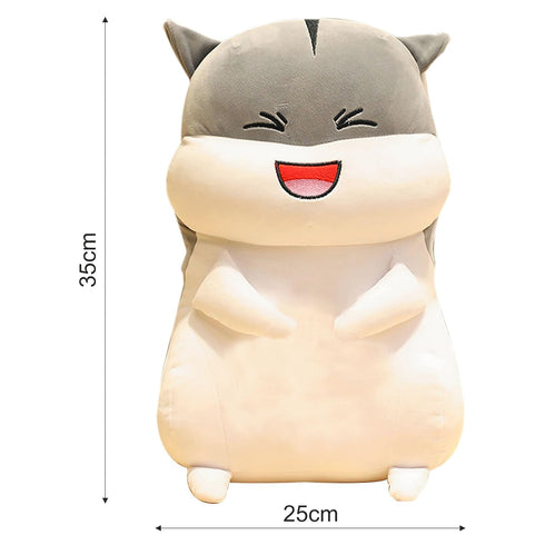 Webby Toys Hamster Plush Pillow Soft Toy Sleeping Doll Cushion Teddy 35cm