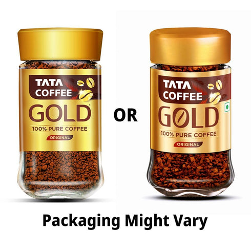 Tata Coffee Gold Original Freeze Dried Instant Coffee 50g Jar