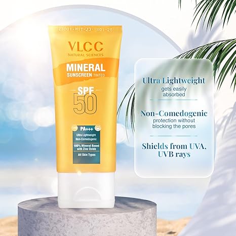 VLCC Mineral Sunscreen Tinted SPF 50 PA+++