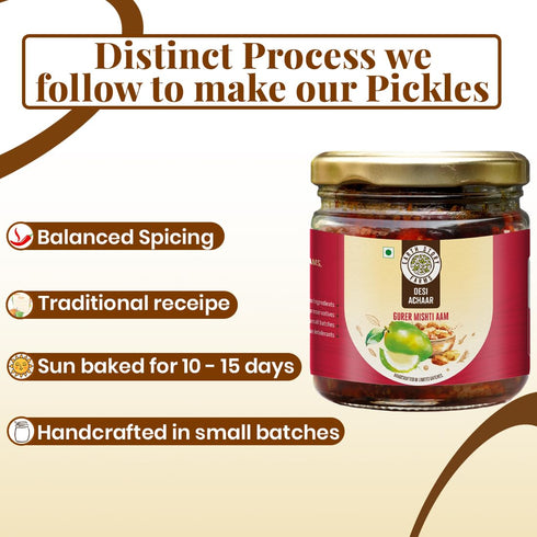 Earth Story Farms Sweet Lemon Pickle Meetha Nimboo Ka Achar Homemade