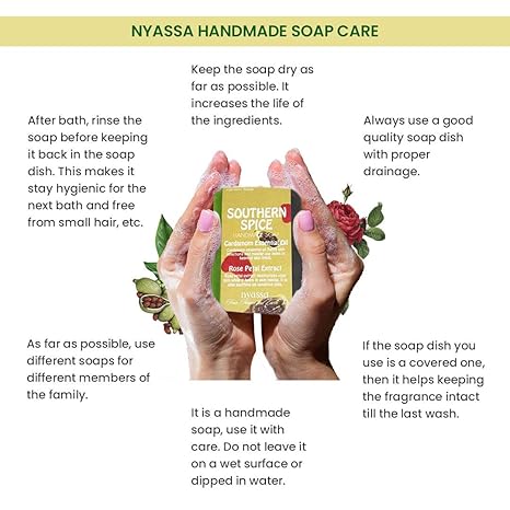 Nyassa Southern Spice Natural Bathing Handmade Soap