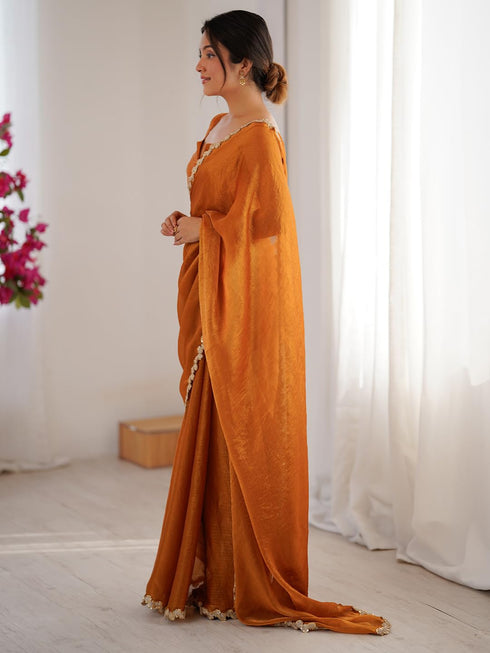 Vasthrlay Sequence Embroidery Unstitched Ab Ethnic Wear