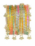 JPS Viral Kashmiri Ghungroo Gold-Plated Glass Bangles Set