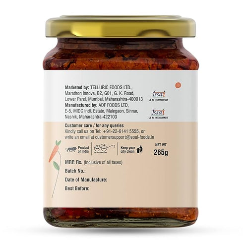 ADF Soul Carrot Pickle in Olive Oil