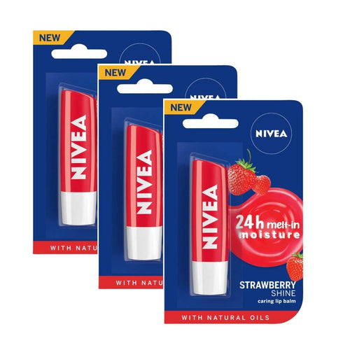 Nivea Strawberry Fruit Shine Lip Care