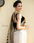 Vasthrlay Black Banarasi Saree