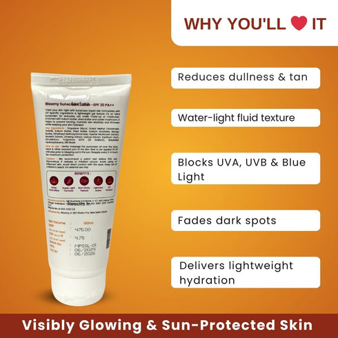 BLOOMY Sunscreen Lotion SPF 30 PA+++