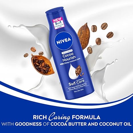 Nivea Body Lotion Oil In Lotion Cocoa Nourish